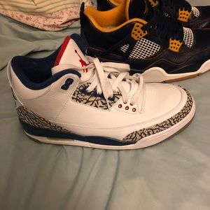 True blue 3s